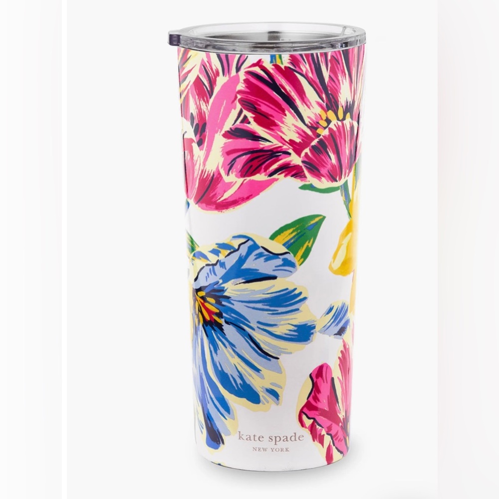 🛍️NWT Kate Spade Flowers Stainless Steel Tumbler - 24oz